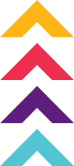 colorful arrows pointing upward